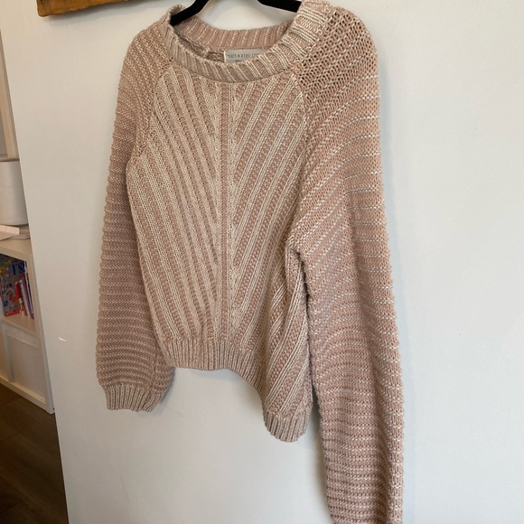 Salt water Lux Blush Knit Sweater - Picture 3 of 4